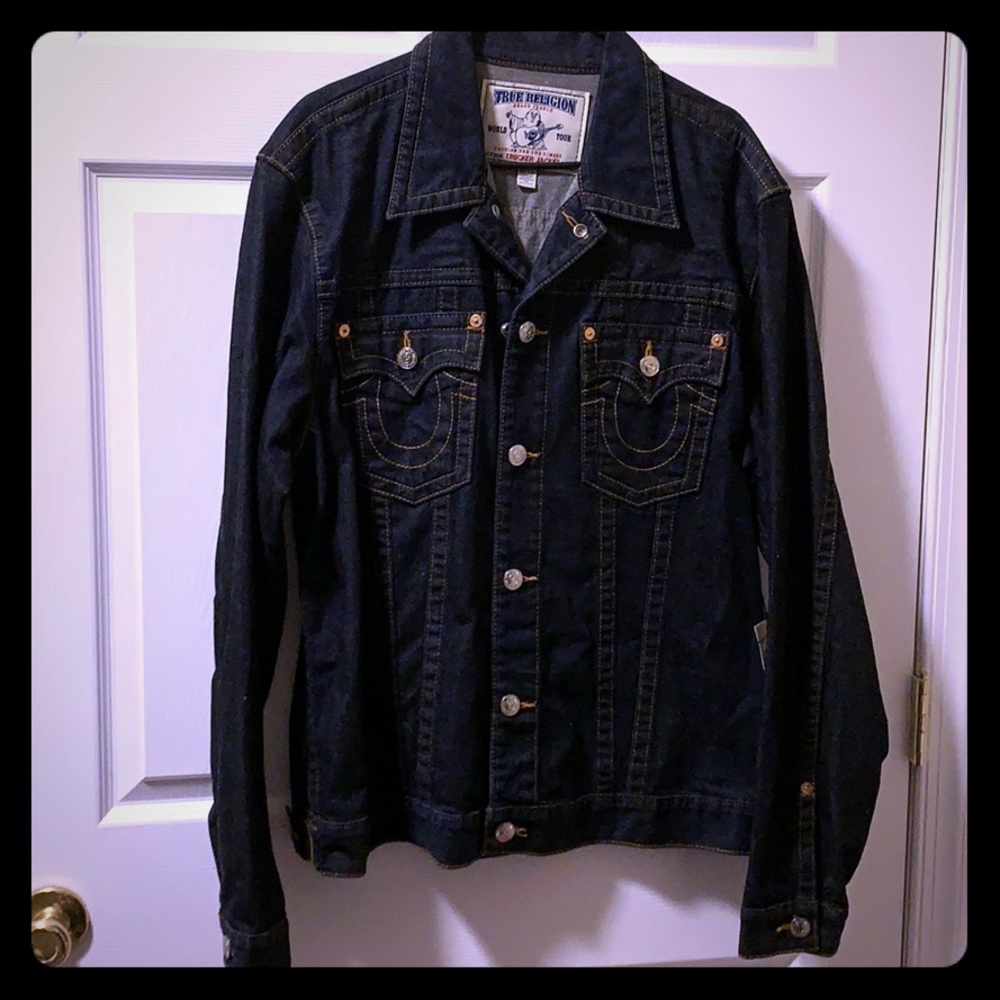 NWT • True Religion Jean Jkt • XXXL • Runs Small •